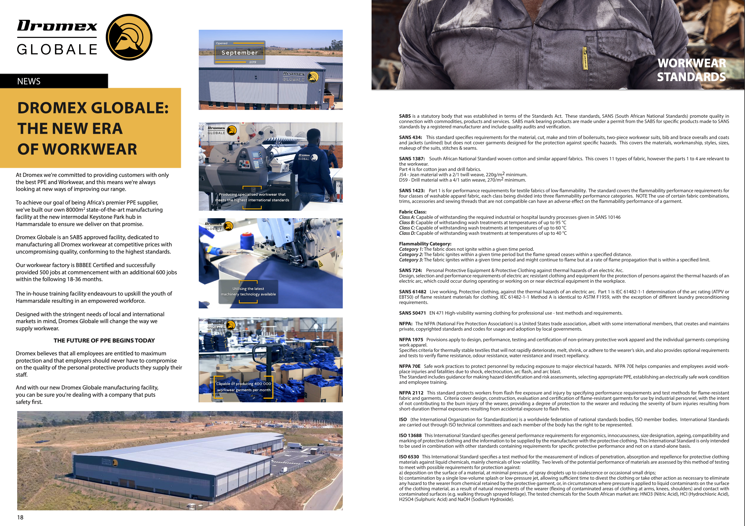 Dromex Globale: New Era of Workwear